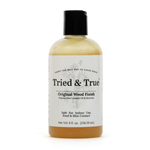 Tried & True Original Wood Finish, 8 oz. | Linseed Oil & Bee...