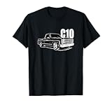 C-10 Square Body Lowered Classic Truck or Car Enthusiast T-Shirt