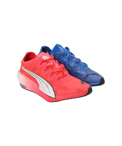Puma Sportschuhe für Damen, Blau / Rot, Fast-FWD Nitro E, rot, 37.5 EU