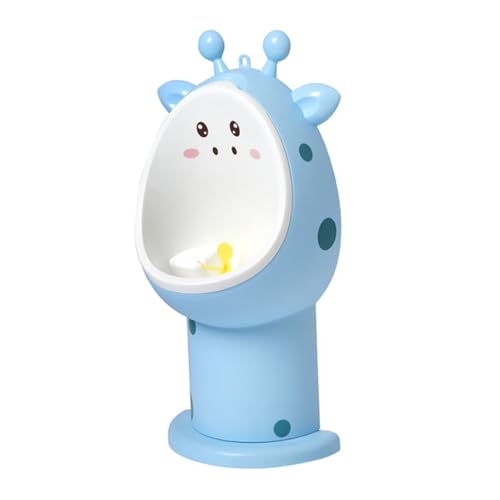 TOKIDNY 男の子用トイレトレーニング小便器 離式ポータブル尿盆 素材製 丈夫で長持ち ピンホイール付き おまる代わり 設計