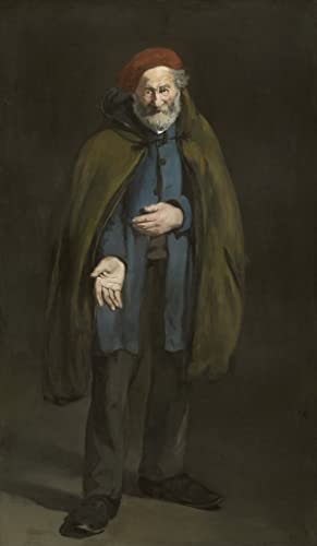 Peinture murale d'art Edouard Manet, impression toile premium 60x90cm