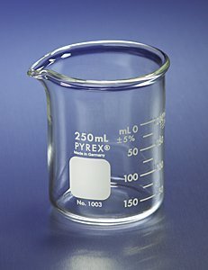 Pyrex 1003-150CN-12pk-M Heavy Duty Griffin 1003 150mL Beaker Double Scale Graduated (Pack of 12)
