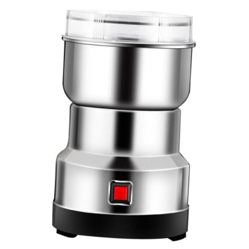 CONGARTENO Household Spice and Beans Grinding Machine Compact Electric Grinder for Nuts Grains and More Easy Clean Detachable Design Ergonomic Push Down