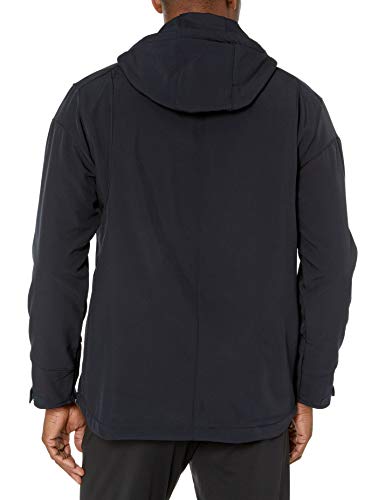 ATG by Wrangler Men's Soft Shell Hooded Parka, Dark Sapphire, 3X/Tall