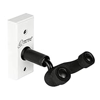 Space-Saving - With this wall mount, the ukulele instrument is securely and space-efficiently mounted on the wall Wood and Foam - The wooden base plate and foam-padded neck holder securely mount the instrument on the wall With Mounting Hardware - The...