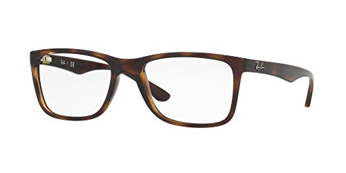 Image of Ray-Ban Unisex Clear Lens Square Frames - 0RX7027I