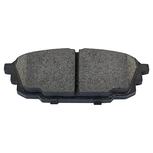 Image of TRQ Rear Brake Pad and Rotor Set Ceramic Coated Rotors Compatible with 2003 Mazda Protege
