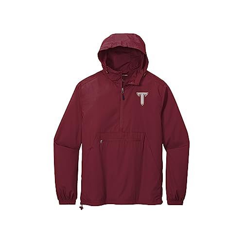 Sorority Letters Shop Troy University Power T Windbreaker - Packable Anorak Pullover