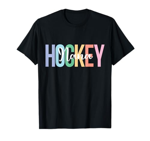 Ice Hockey Nana Grandma Nana of A Hockey Player Nana T-Shirt
