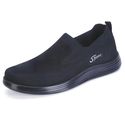 Men's Casual Loafers Lightweight Slip-on Outdoor Comfort Walking Sport Fashion Mesh Non-Slip Breathable Shoes