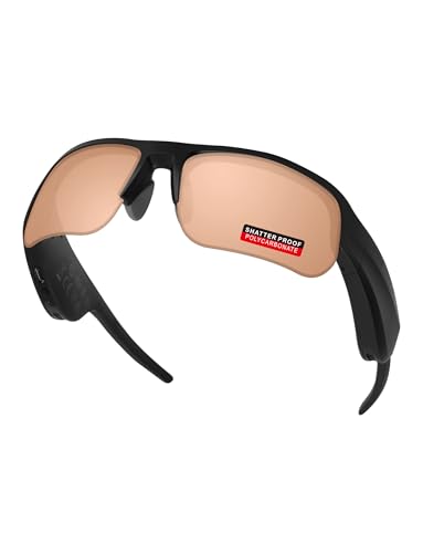 Image of PRO+ Polycarbonate Non-Polarized Replacement Lenses & Nose Pads for BOSE Tempo BMD0011 Sunglasses - Brownish