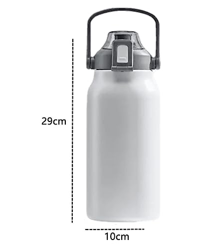 ProBytes Thermal Water Bottle, Stainless Steel Infuser Bottle, 32oz Sports Bottle with Portable Handle - Image 4