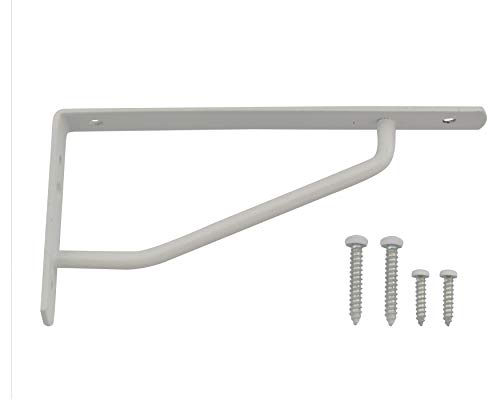 ハイロジック カラースレンダー棚受 120×60mm ホワイト 98152