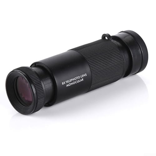 Telescopio monocular, telescopio telescópico portátil HD con lente FMC y fotografía telescópica BAK4 para teléfono móvil, adecuado para observación de aves y campamentos
