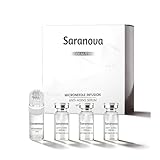 Saranova Micro Infusion System for Face, Moisturizing Serum Smooth Skin Facial Serum At-Home Hydrating, Face Serum and Stamp, 1-Month-supply