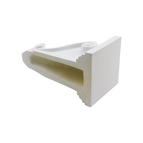 Wealrit White PU Corbel Bracket,Carved Shelf Support for Indoor & Outdoor by Wealrit - Used condition - Image 4