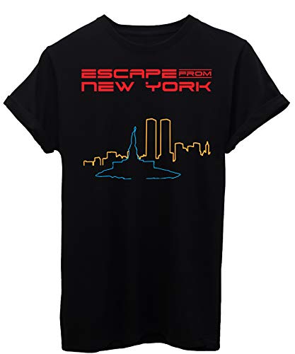 T-Shirt Fuga da New York 1 - Cinema - Uomo-S-Nera