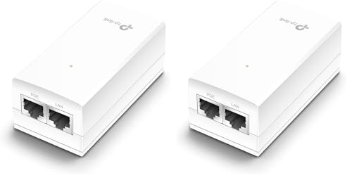 Inyector PoE pasivo 24V TP-LINK TL-POE2412G Gigabit Ethernet para puntos de acceso (Pack de 2)