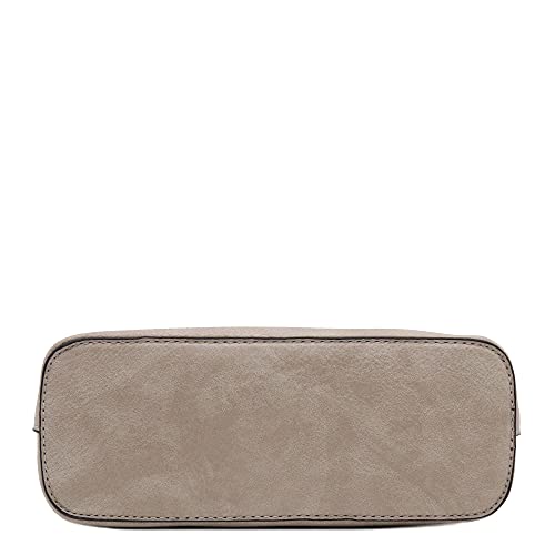 Image of FashionPuzzle Faux Leather Small Dome Crossbody Bag with Chain Strap