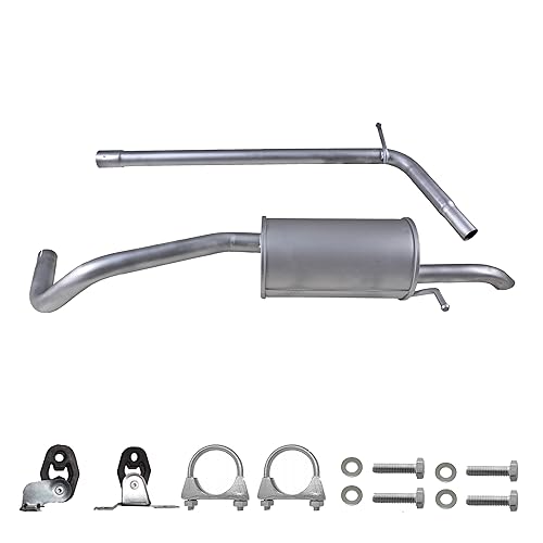 Ferroz Export Ersatz für Auspuff VW FOX 1.2 2005-2011 Rohr+Endschalldämpfer Auspuffanlage