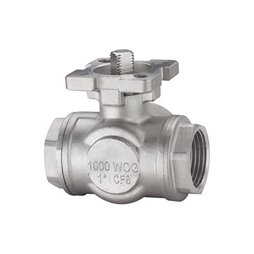 Robinet à boisseau sphérique acier inoxydable SS304 plateforme haute - 4