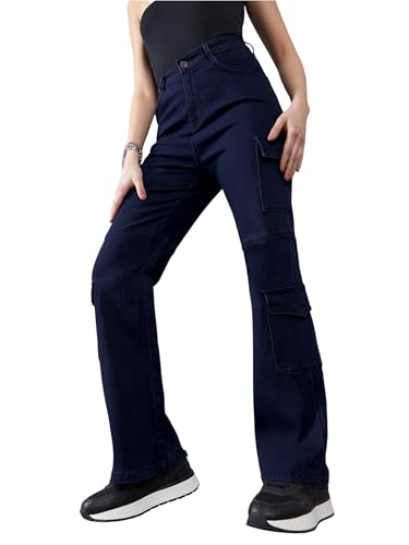 Image of Dolce Crudo High Rise Wide Leg Jeans for Women