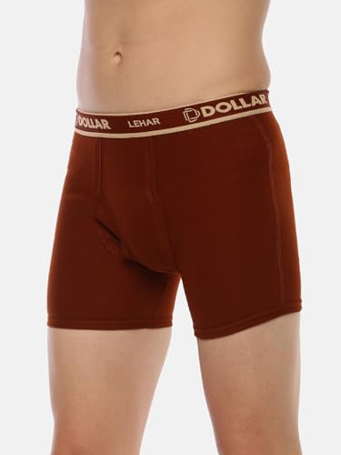 Image of Dollar Lehar Mens Combed Cotton Trunk - Actual Colour May Vary