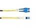 Black Box Single-Mode Value Line Patch Cable, SC-LC, 1-m (3.2-ft.) - 3.28 ft Fiber Optic Network Cable for Network Device - First End: 2 x SC Male Network - Second End: 2 x LC Male Network - Patch Ca