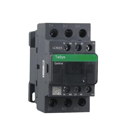 Contacteur AC LC1D50A 220V tripolaire version noire pour moteur électrique