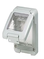 Algopix Similar Product 15 - Gewiss Cover 2 Gang IP55 GW27401