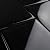 TCSAG-04 3x6 Black Glass Subway Tile -Kitchen and Bath Backsplash Wall Tile (1sqt)