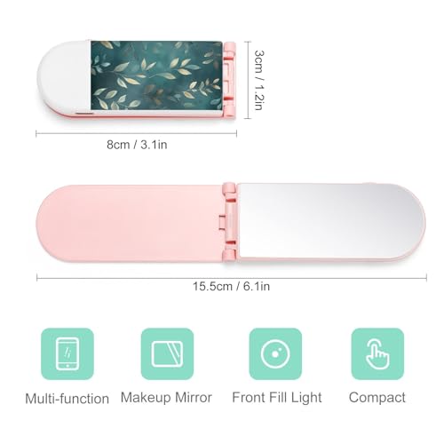 Support de téléphone portable avec lumière à selfie aquarelle rechargeable 3 modes - 2