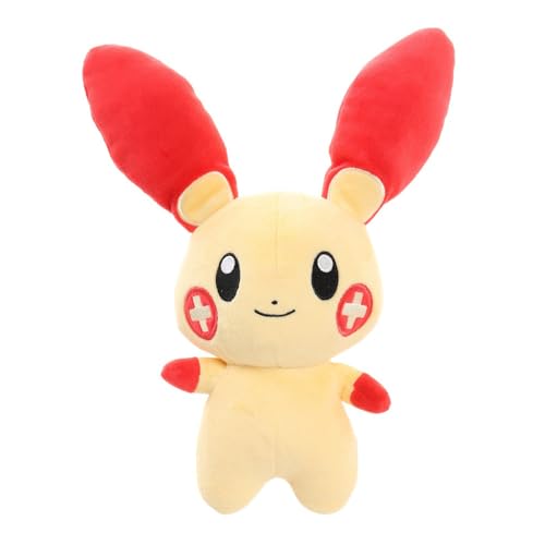 Sanei Pokemon All Star Series - PP69 - Plusle Stuffed Plush, 6.5
