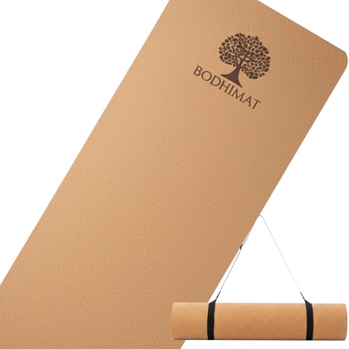 Cork Yoga Mat for Hot Yoga and Fitness