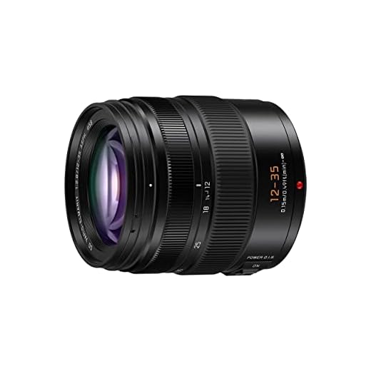 Panasonic Lumix H-ES12035 Leica DG Objektiv, 12-35 mm Brennweite, F2.8 ASPH Blende, ideal für Videos, Makroobjektiv, Weitwinkel, mittleres Objektiv.