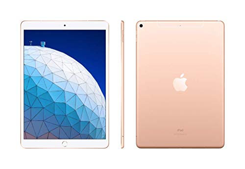 Apple iPad Air (10.5 pulgadas, Wi-Fi + Cellular, 256GB) - Oro (Modelo Anterior)