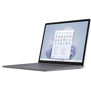 Microsoft Surface Laptop 5 13.5" Touchscreen Notebook - 2256 x 1504 - Intel Core i7 12th Gen i7-1265U - Intel Evo Platform - 16 GB Total RAM - 512 GB SSD (Platinum) (Renewed)
