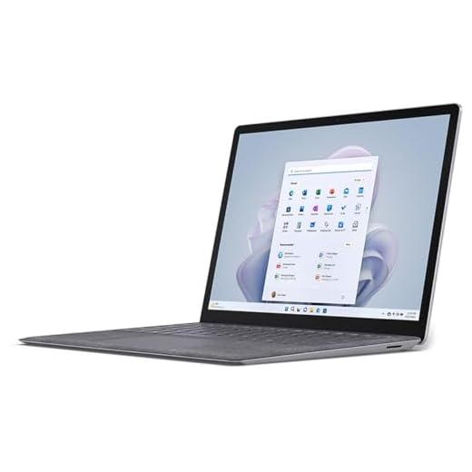 Microsoft Surface Laptop 5 13.5" Touchscreen Notebook - 2256 x 1504 - Intel Core i7 12th Gen i7-1265U - Intel Evo Platform - 16 GB Total RAM - 512 GB SSD (Platinum) (Renewed)