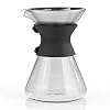BEEM POUR OVER koffiekaraf met permanent filter – 6 kopjes CLASSIC Selection 3-delig 0,75 l glazen karaf incl. siliconen…
