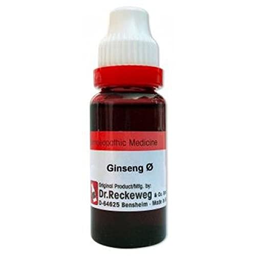 Succor Dr. Reckeweg Ginseng Mother Tincture Q - Bottle Of 20 Ml Mother Tincture #TOP13