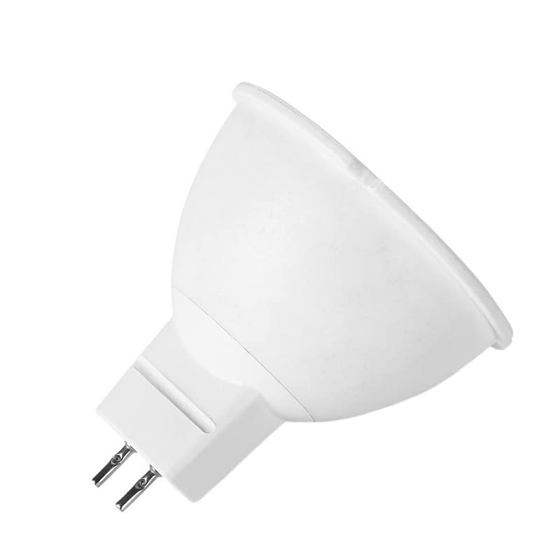 HongHeFu, Confezione da 20, Lampada Faretto LED AC220V MR16 5W Lampada LED Dimmerabile in Plastica + Alluminio(6000K White)