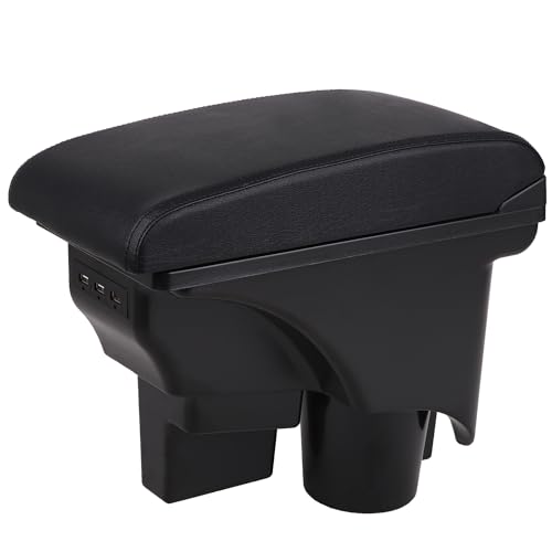Installazione: È sufficiente installare il bracciolo nei fori di montaggio originali dell'auto; tutti gli accessori necessari per l'installazione sono inclusi, per un'installazione facile e solida.