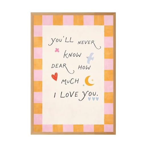 Whimsical Love You Canvas Print Set