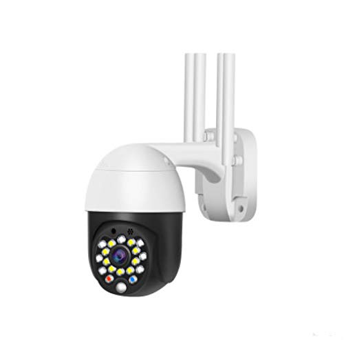 Telecamera Di Sorveglianza Senza Fili Wifi Hd Home Outdoor A Colori Impermeabile Macchina A Sfera Impermeabile A Distanza Con Testa Rotante Monitor Hd 1080P