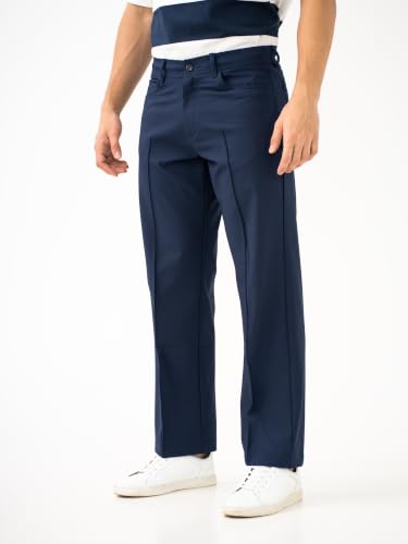 Image of The Pant Project Relaxed Fit Korean Pintuck Pants for Men | Stylish Relax Fit Men's Wear Trousers for Office or Party | Mens Fashion Dress Trouser Pant