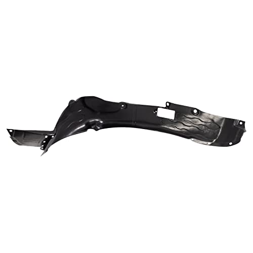 Image of TRQ Front Driver and Passenger Side Inner Fender Liner Set Compatible with 2012-2015 Kia Rio