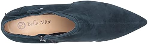 Bella Vita Women's Bindi Dress Bootie Fashion Boot, Navy Kidsuede Leather, 12 X-Wide | Image 4