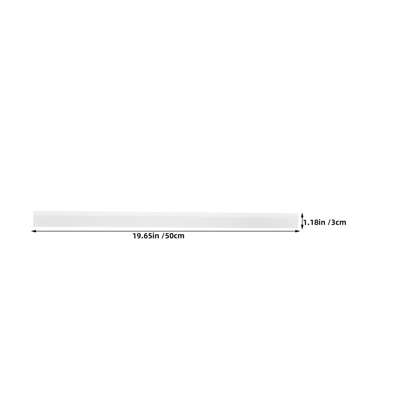 Selbstklebende Regaletikettenhalter 10 Stück 3 X 50cm Kunststoff Preisschildstreifen für Anzeige im Einzelhandel und Supermarktregal