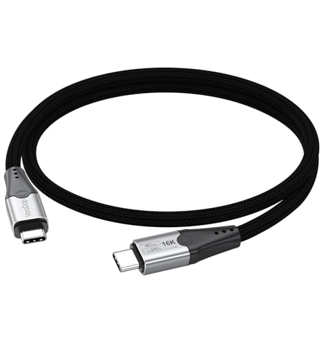 Cable Thunderbolt 5 DR005 USB C para eliminar enredos en el escritorio