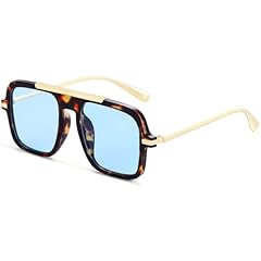 Tortoise Frame/Blue Lens